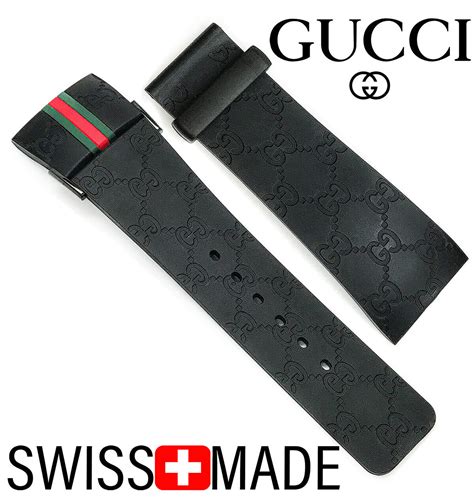 gucci leather band replacement|Gucci silicone watch replacement band.